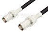 BNC Female to BNC Female Cable Using RG223 Coax