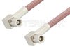 SMC Plug Right Angle to SMC Plug Right Angle Cable Using RG142 Coax