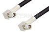 SMC Plug Right Angle to SMC Plug Right Angle Cable Using RG223 Coax, RoHS