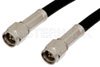 SMA Male to SMA Male Cable Using RG58 Coax