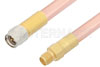 SMA Male to SMA Female Cable Using RG401 Coax, RoHS