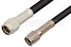 SMA Male to Reverse Polarity SMA Male Cable Using RG58 Coax