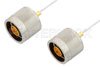 N Male to N Male Cable Using PE-SR047FL Coax, RoHS