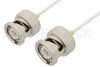 BNC Male to BNC Male Cable Using PE-SR047FL Coax