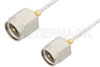 SMA Male to SMA Male Cable Using PE-SR047FL Coax, RoHS