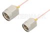 SMA Male to SMA Male Cable Using PE-020SR Coax, RoHS