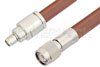SMA Male to TNC Male Cable Using RG393 Coax, RoHS