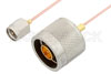 SMA Male to N Male Cable Using PE-047SR Coax