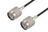 TNC Male to TNC Male Cable Using RG174 Coax, RoHS