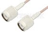 TNC Male to TNC Male Cable Using 75 Ohm RG179 Coax