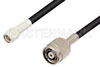 SMA Male to Reverse Polarity TNC Male Cable Using RG223 Coax