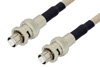 SHV Plug to SHV Plug Cable Using RG141 Coax