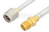 SMA Male to SMA Female Cable Using PE-SR402FL Coax