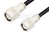 C Male to C Male Cable Using 93 Ohm RG62 Coax