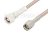 SMA Male to SMC Plug Cable Using RG316-DS Coax