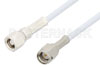 SMA Male to SMC Plug Cable Using RG188-DS Coax, RoHS