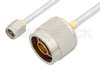 SMA Male to N Male Cable Using PE-SR402FL Coax