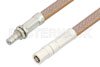 SMB Plug to SMB Jack Bulkhead Cable Using RG400 Coax