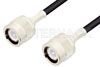 C Male to C Male Cable Using RG58 Coax
