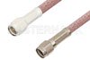SMA Male to Reverse Polarity SMA Male Cable Using RG142 Coax, RoHS