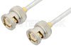 BNC Male to BNC Male Cable Using PE-SR402FL Coax, RoHS