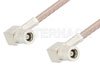 75 Ohm Mini SMB Plug Right Angle to 75 Ohm Mini SMB Plug Right Angle Cable Using 75 Ohm RG179 Coax