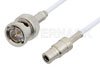 75 Ohm Mini SMB Plug to 75 Ohm BNC Male Cable Using 75 Ohm RG187 Coax