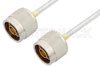 N Male to N Male Cable Using PE-SR402FL Coax