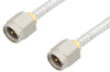 SMA Male to SMA Male Cable Using PE-SR402FL Coax