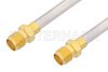 SMA Female to SMA Female Cable Using PE-SR402AL Coax