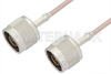 N Male to N Male Cable Using RG316 Coax