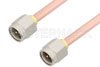 SMA Male to SMA Male Cable Using RG402 Coax, RoHS