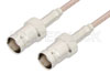 BNC Female to BNC Female Cable Using RG316 Coax