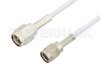 SMA Male to Reverse Polarity SMA Male Cable Using RG188 Coax, RoHS
