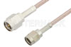 SMA Male to Reverse Polarity SMA Male Cable Using RG316 Coax, RoHS