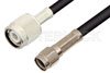 Reverse Polarity SMA Male to TNC Male Cable Using RG58 Coax