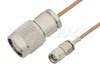 Reverse Polarity SMA Male to TNC Male Cable Using RG178 Coax, RoHS