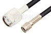 Reverse Polarity SMA Male to TNC Male Cable Using RG223 Coax, RoHS