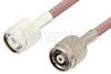 TNC Male to Reverse Polarity TNC Male Cable Using RG142 Coax