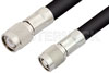 TNC Male to Reverse Polarity TNC Male Cable Using RG213 Coax