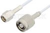 SMA Male to Reverse Polarity TNC Male Cable Using RG188 Coax, RoHS
