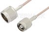 N Male to Reverse Polarity TNC Male Cable Using RG316 Coax
