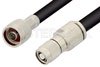 N Male to Reverse Polarity TNC Male Cable Using PE-B405 Coax