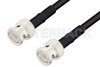 BNC Male to BNC Male Cable Using PE-C200 Coax