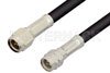 SMA Male to Reverse Thread SMA Male Cable Using RG58 Coax, RoHS