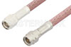 SMA Male to Reverse Thread SMA Male Cable Using RG142 Coax, RoHS