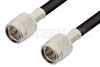 75 Ohm TNC Male to 75 Ohm TNC Male Cable Using 75 Ohm RG59 Coax, RoHS