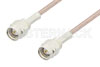 Reverse Thread SMA Male to Reverse Thread SMA Male Cable Using RG316 Coax, RoHS