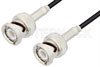 BNC Male to BNC Male Cable Using RG174 Coax, RoHS