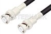 MHV Male to MHV Male Cable Using 75 Ohm RG59 Coax, RoHS